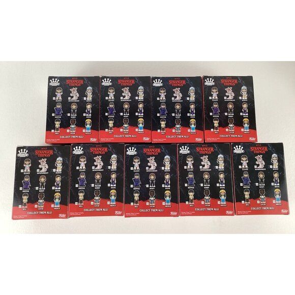 Stranger Things Funko Minis Netflix Vinyl Figures Season 4 Complete Set of 9 New - Picture 12 of 16